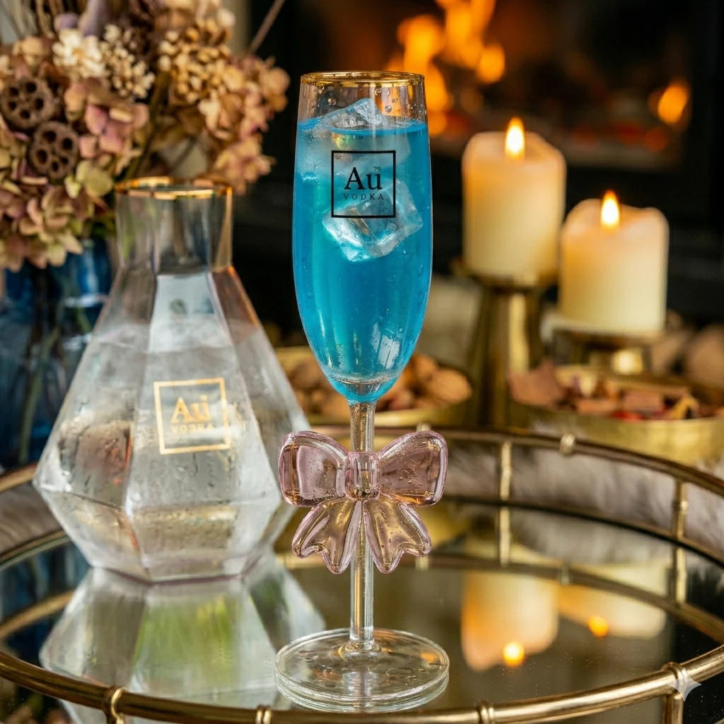 Au Ribbon Glass - Image 3