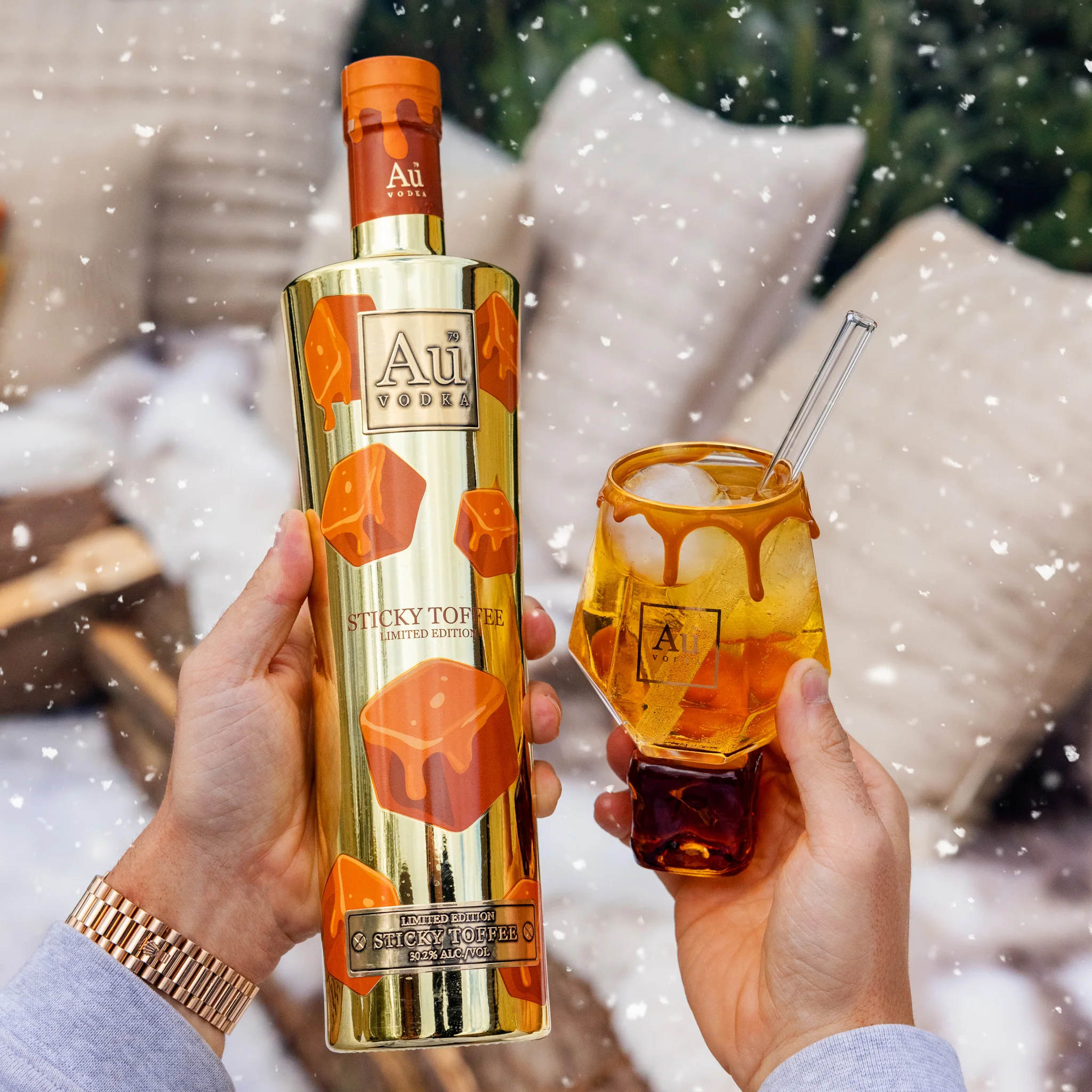 Au Vodka Limited Edtion Sticky Toffee 700ml - Image 6