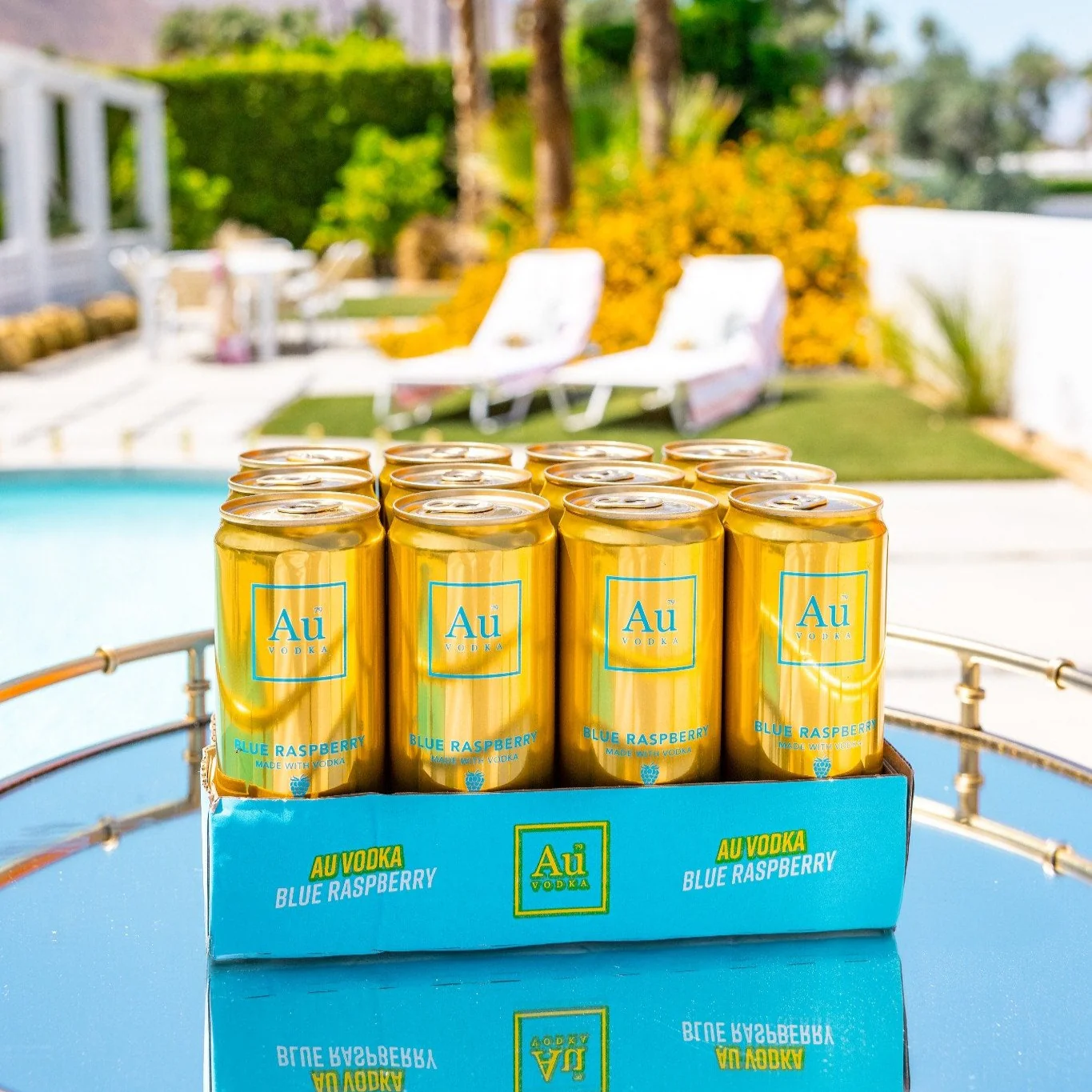 Au Vodka Blue Raspberry Cocktail Cans - 24 Pack - Image 7