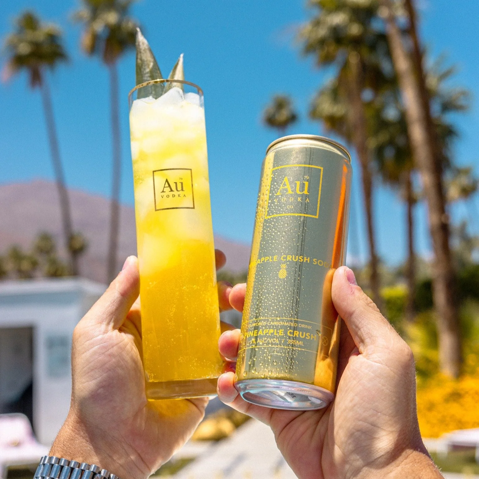 Au Vodka Pineapple Crush Cocktail Cans - 24 Pack - Image 4