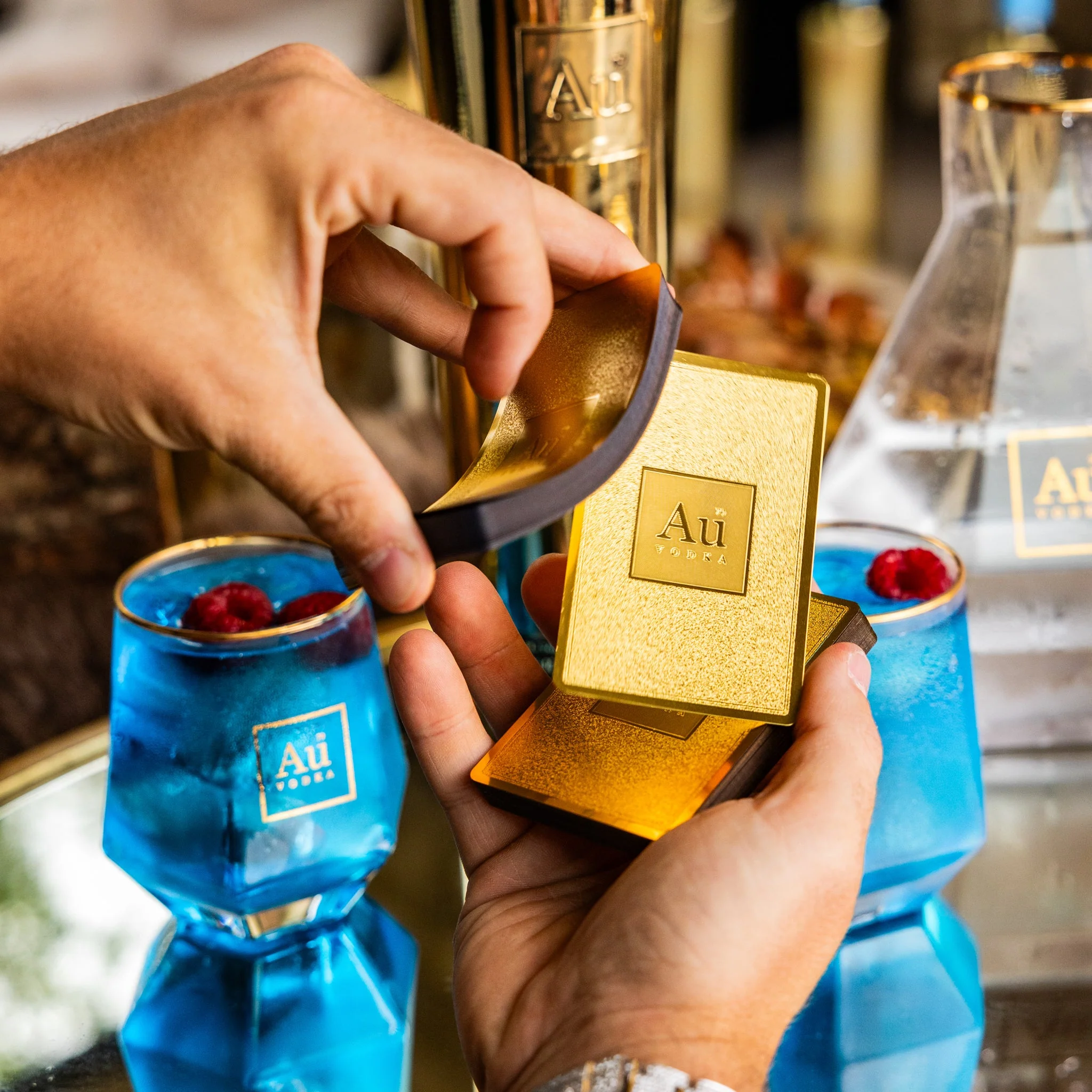 Au Vodka Gold Playing Cards - Image 4