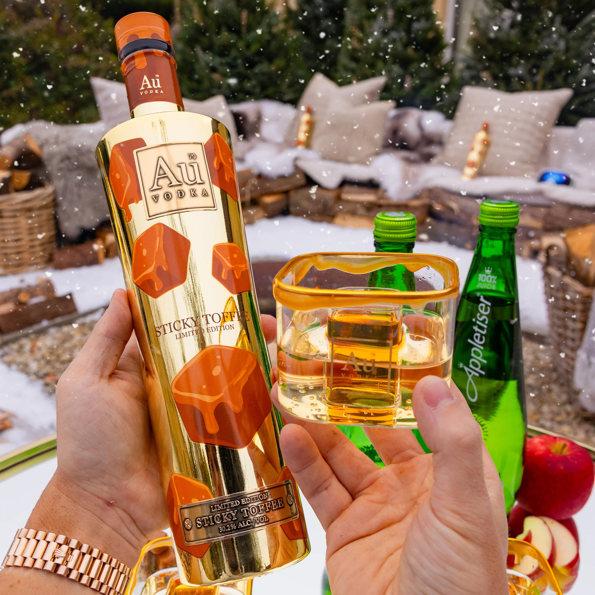 Au Vodka Limited Edtion Sticky Toffee 700ml - Image 4