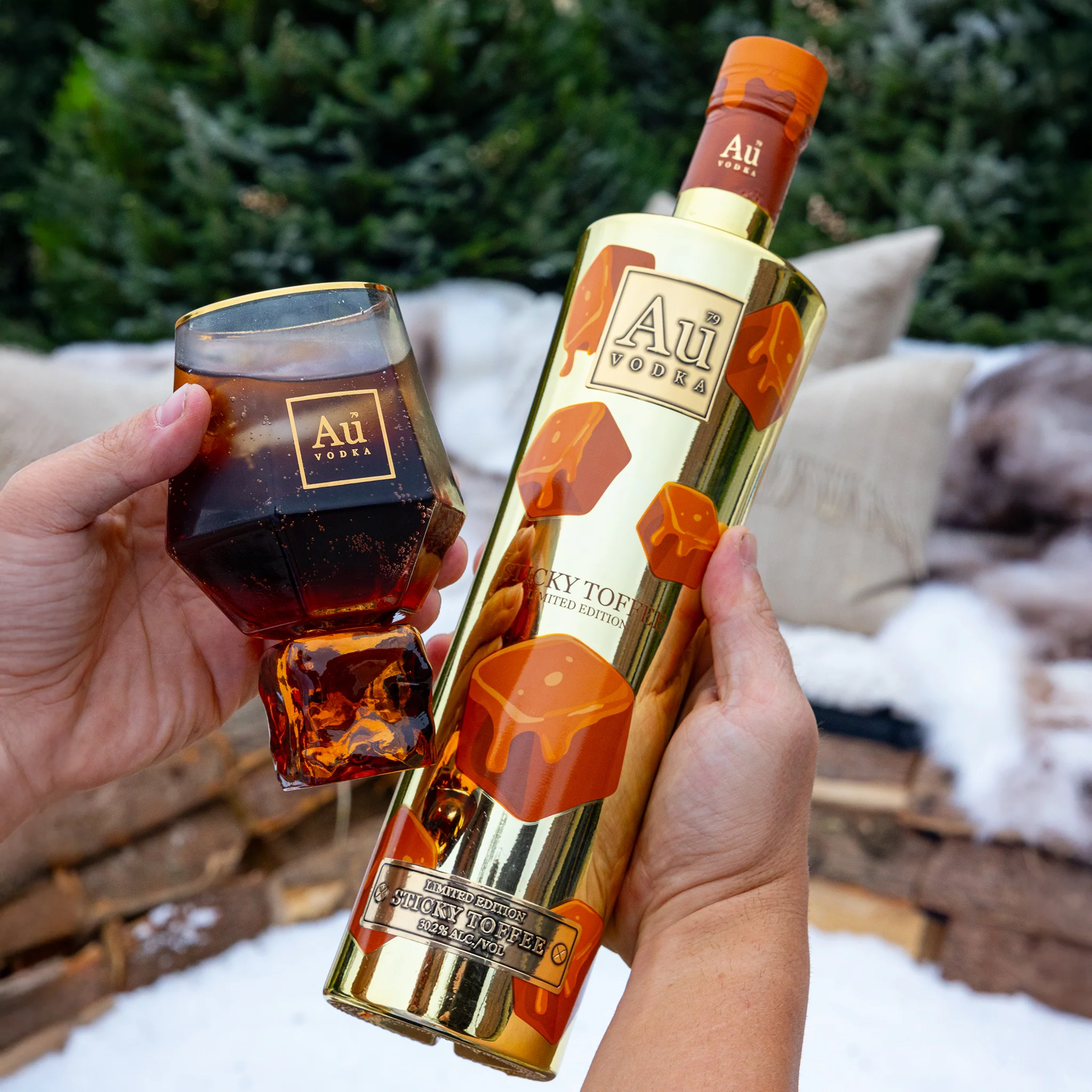 Au Vodka Limited Edtion Sticky Toffee 700ml - Image 3