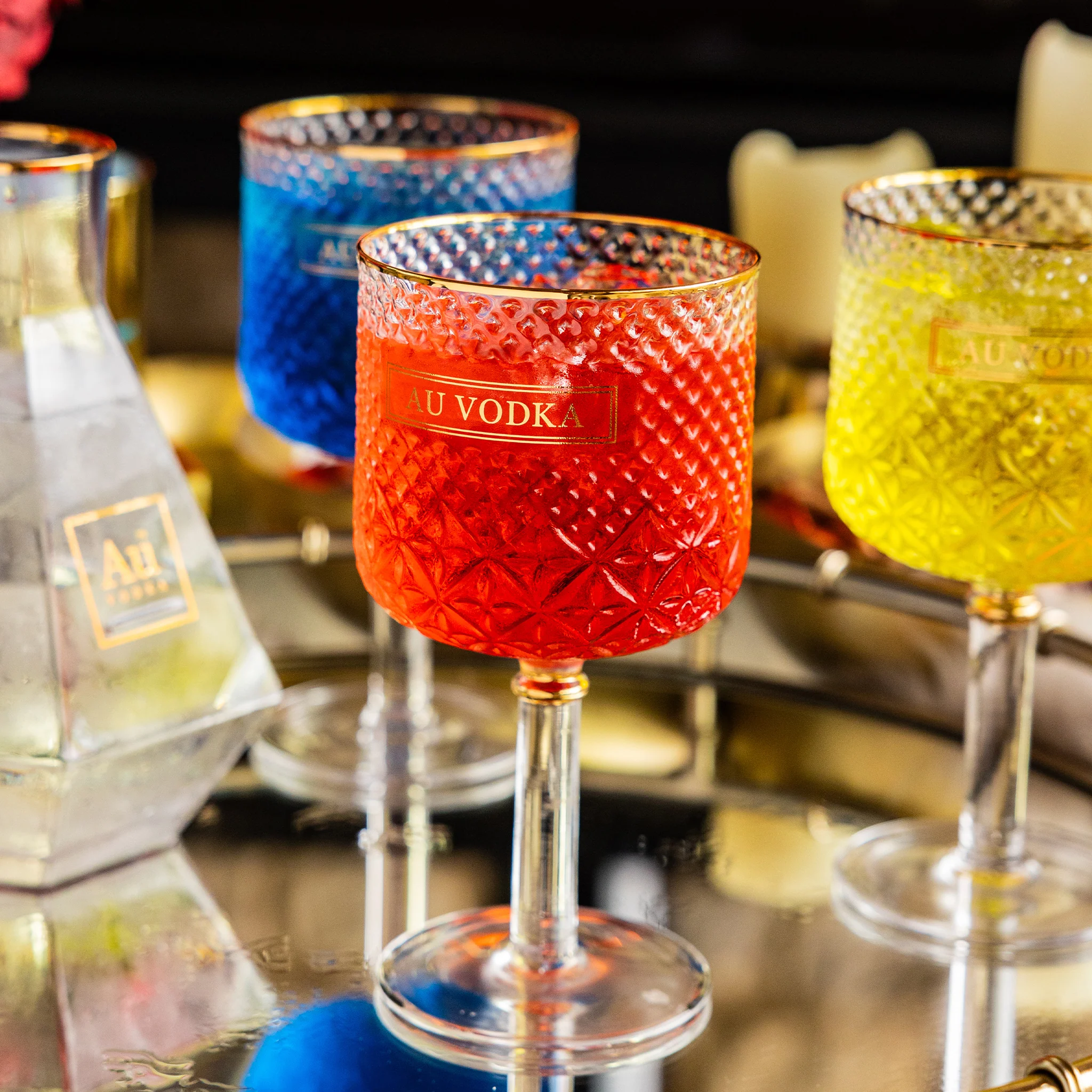 Au Crystal Cocktail Glass - Image 3